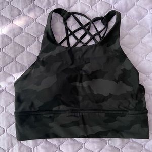 Lululemon High Neck Sports Bra Size 8